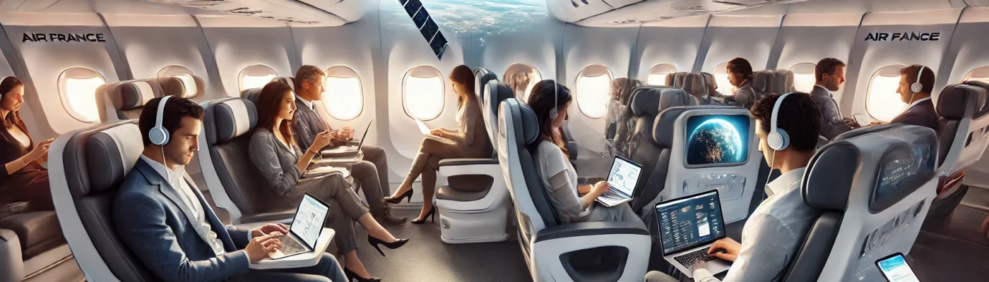 Air France-wifi-starlink